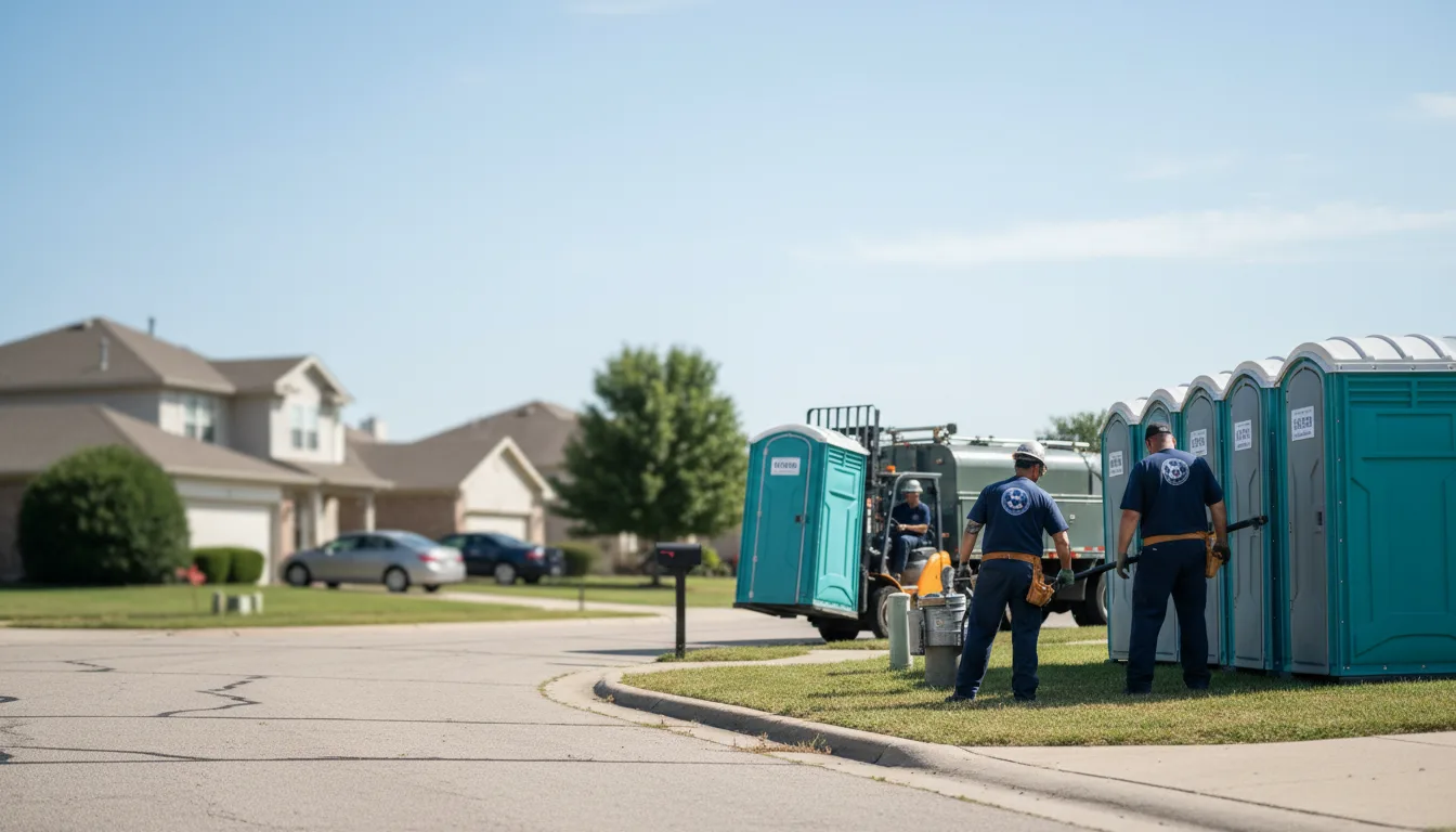 Porta Potty Rental in Woodside, DE near me